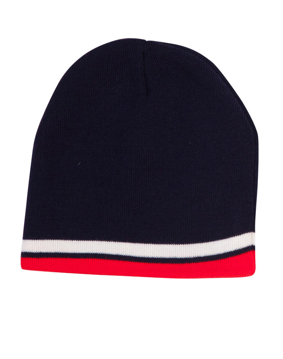 Contrast Stripe Beanie image3